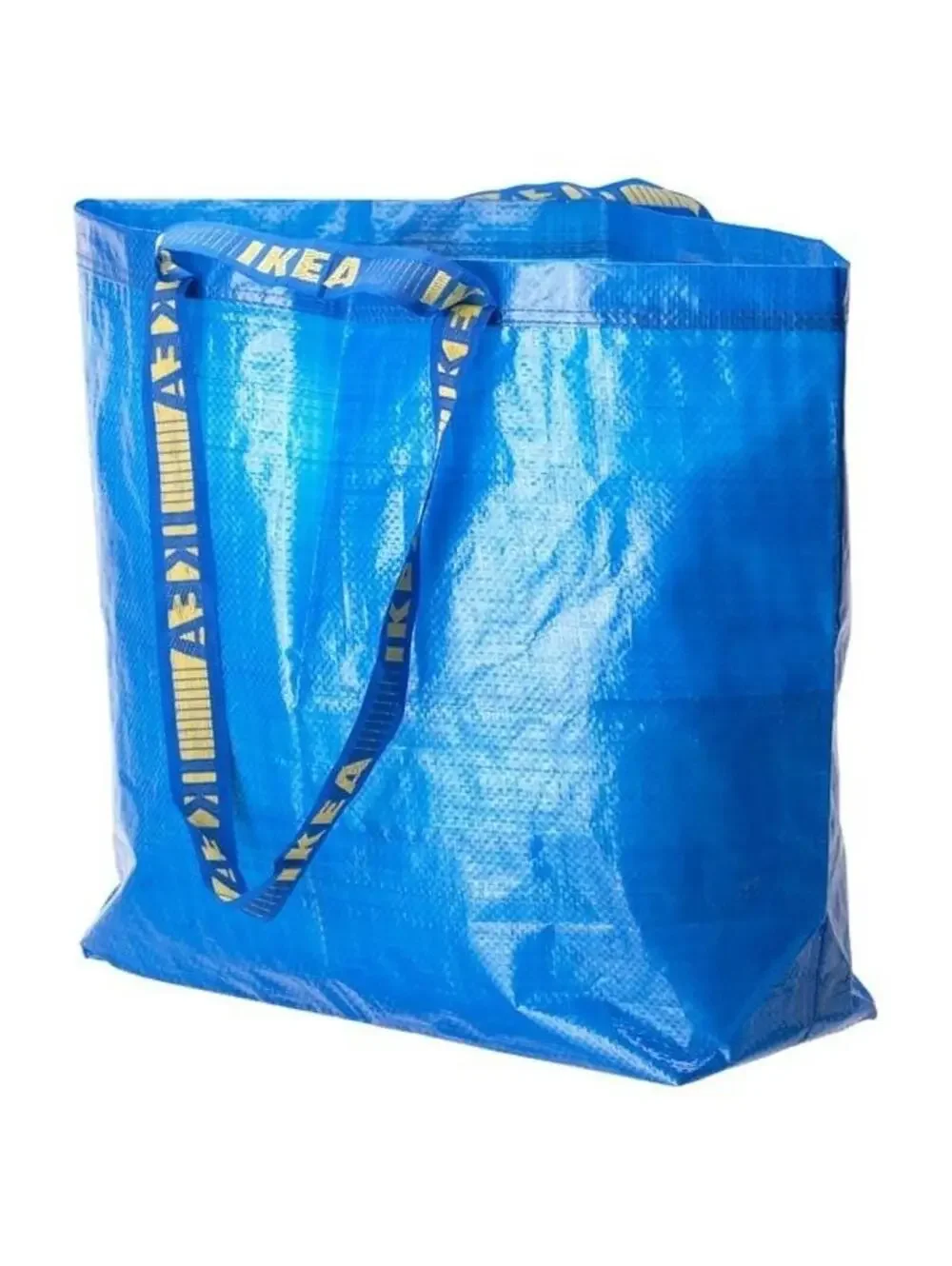 IKEA Blue Large Shopping Bag Tote Reusable Grocery Laundry Tote 6 Pack